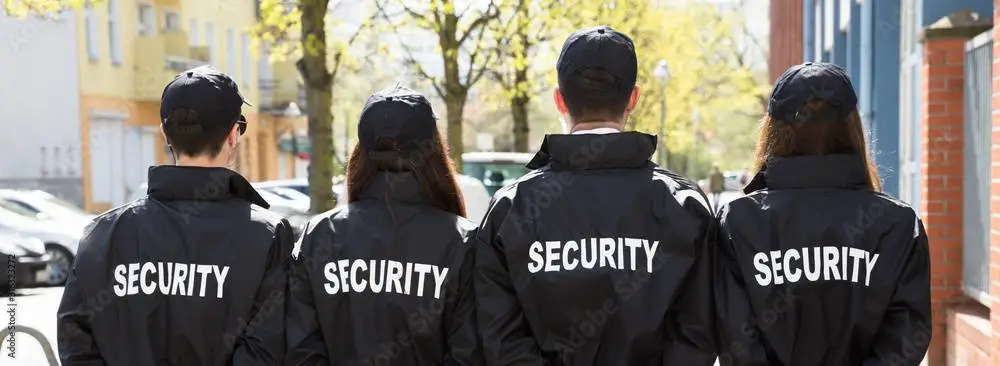 “Safety Host Unit security officer providing professional protection services in Mid-Wilshire/Miracle Mile along Wilshire Boulevard.”